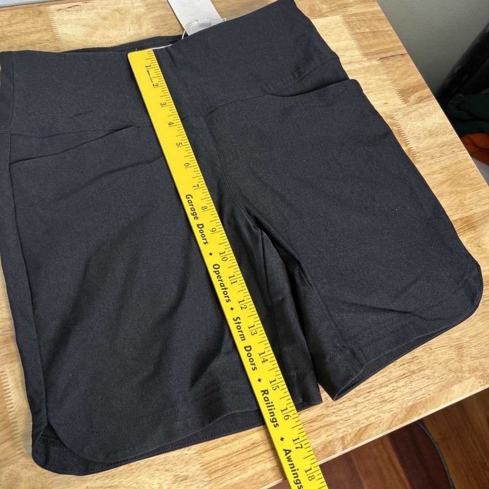 Lady Hagen Golf Shorts Womens Small 7in Tummy Control Black WGH14401 NEW - Picture 3 of 9